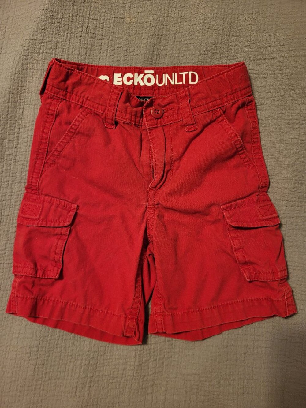 ECKO UNLTD Boys Red Shorts (3T)